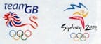 Logos for Team GB and Sydney 2000